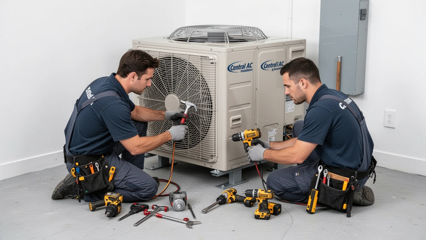 Central AC Installation